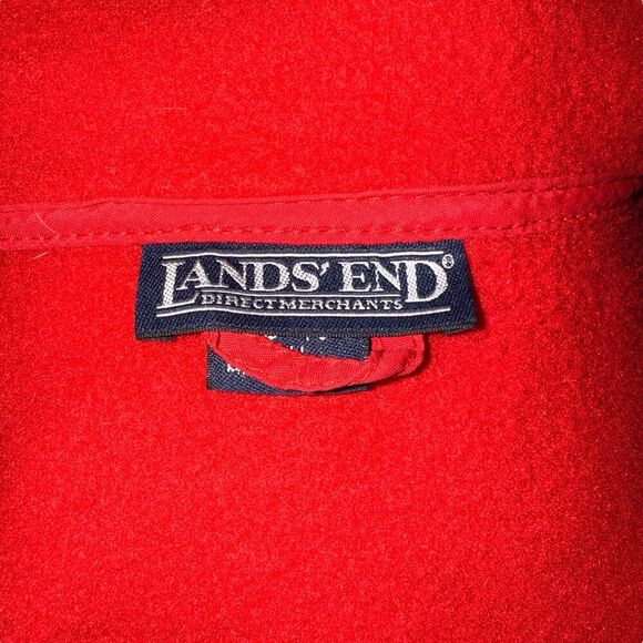 Lands End Sz XLTall Aircore200 Polartec Fleece Jacket Outdoor Cozy Cabincore - Picture 3 of 11